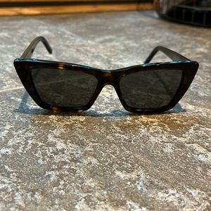 Saint Laurent cat eye brown sunglasses